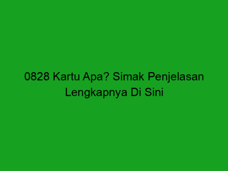 08311 kartu apa