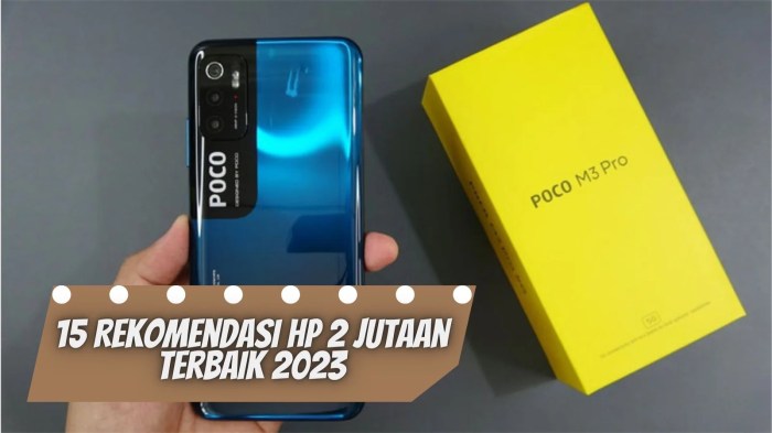 Perbandingan HP terbaik harga 2 jutaan untuk tahun 2025