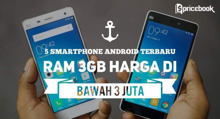 HP Android terbaik harga 3 jutaan tahan lama dan anti lemot