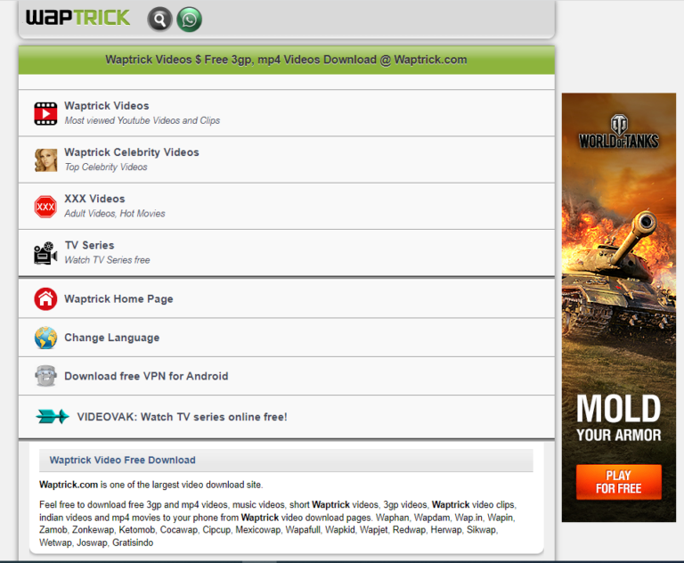 Download video klip terbaru di waptrick tanpa ribet