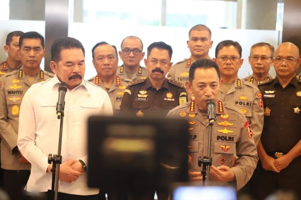 Diisukan ‘Saling Serang’, Kapolri Tegaskan Tidak Pernah Ada Masalah antara Kejaksaan dan Kepolisian