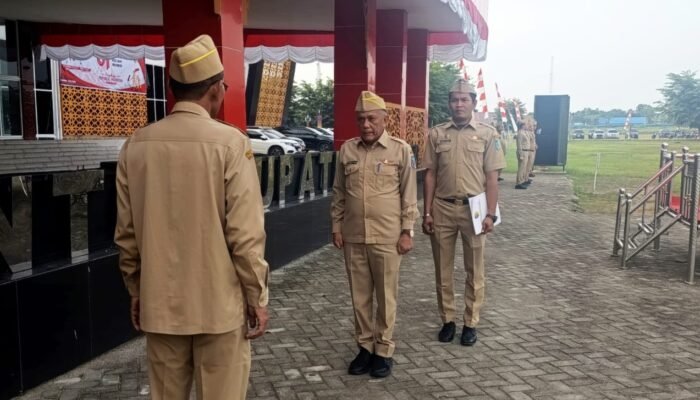 Pemkab Batu Bara Gelar Apel Gabungan, Russian Heri: Perkuat Program Perikanan dan Peternakan