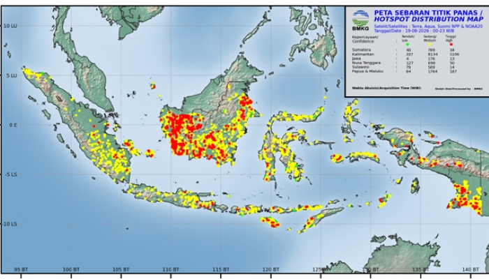 Potensi Karhutla Meningkat, Sumatra, Jawa, dan Kalimantan Jadi Perhatian